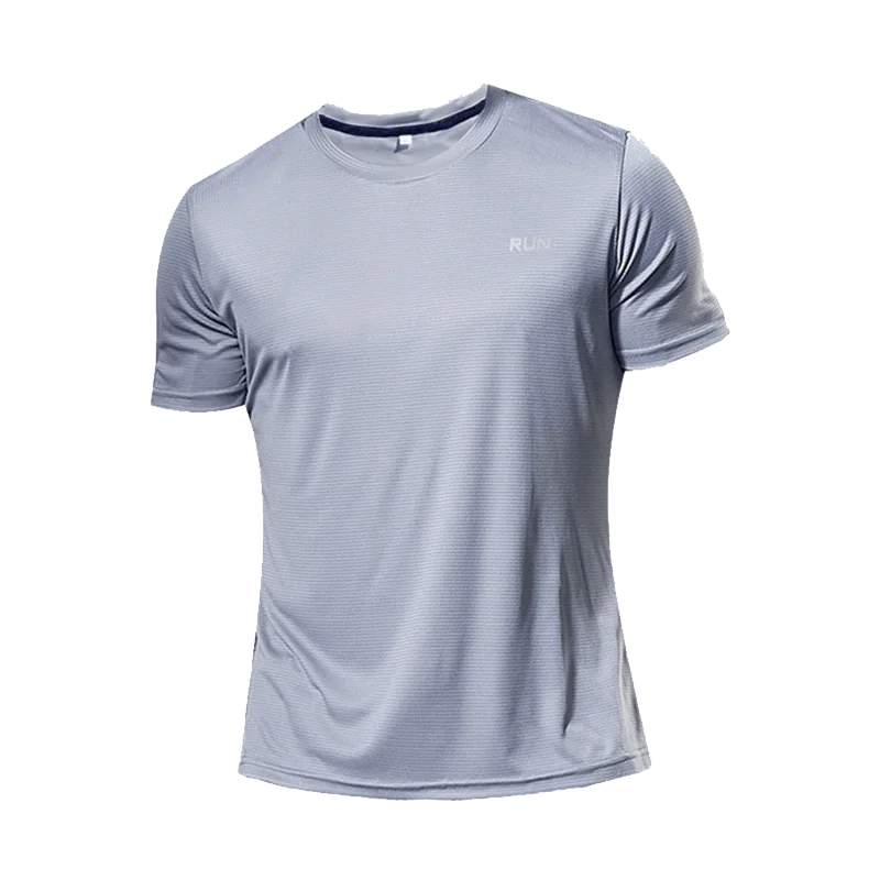 Men Compression Shirt Quick Dry Running Gym Training Sport Top Fitness