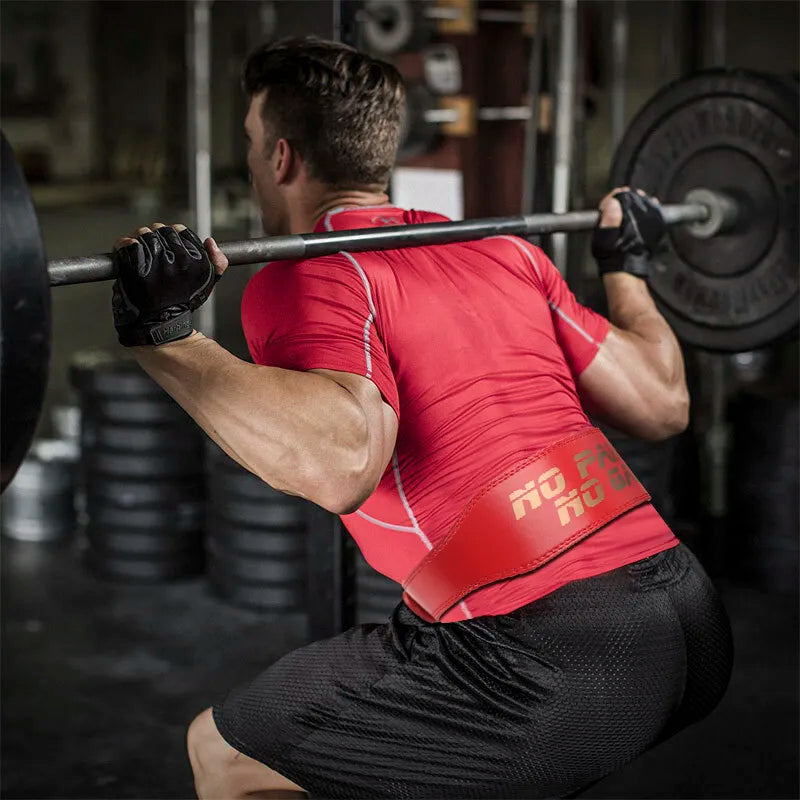 Gym Weight Lifting Belt for Powerlifting, Squats, and Bodybuilding
