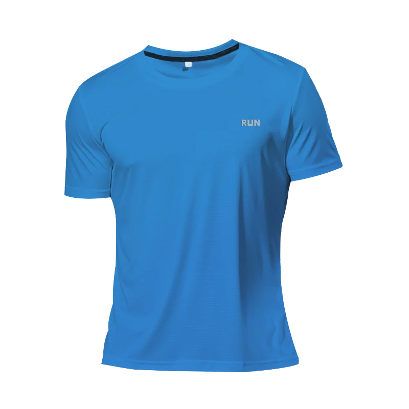 Men Compression Shirt Quick Dry Running Gym Training Sport Top Fitness