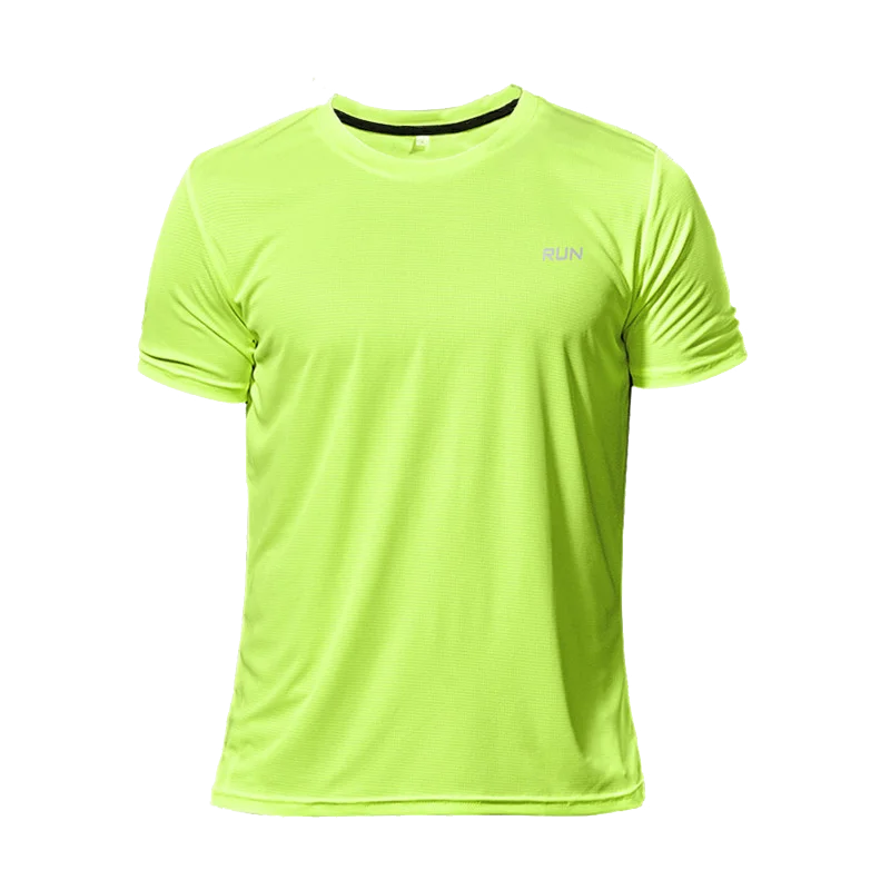 Men Compression Shirt Quick Dry Running Gym Training Sport Top Fitness